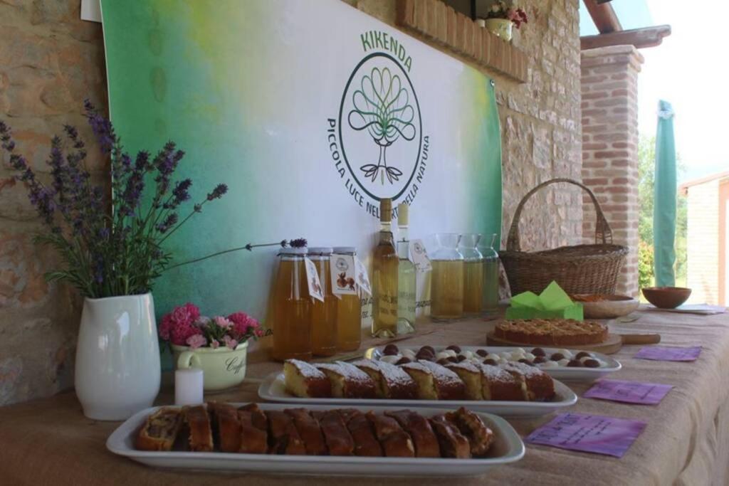 Casa Kikenda, Viaggio Nella Natura Treia Exteriör bild